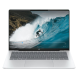 HP OmniBook 5 Next Gen AI 14-he0014QU silver laptop front view showing 14-inch display and full keyboard design