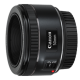 Canon EF 50mm f/1.8 STM lens front view - Compact prime lens available at Placewell Retail Siliguri & Gangtok