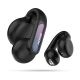Noise Air Clips 2 Black Open Ear Earbuds with iridescent stem detail, featuring Airwave Technology and 40 hours playtime available at Placewell Retail Siliguri & Gangtok.