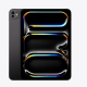 Apple iPad Pro 13-inch Space Black front screen with vibrant dark wallpaper and edge-to-edge display