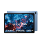 Lenovo Tab 10.1 inch IPS display tablet showing vibrant astronaut scene with MediaTek Helio G85 and Dolby Atmos audio