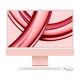 Apple iMac M3 (8 GB Unified/256 GB SSD/macOS Sonoma/24 Inch Screen/MQRT3HN/A) (Pink, 461 mm x 547 mm x 147 mm, 4.48 kg)