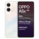 OPPO A5x 4G Cloud White back panel with IP65 water and dust resistance splash protection design