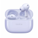 Realme lavender purple true wireless earbuds with soft silicone ear tips inside an open charging case, showcasing a stylish pastel finish – Placewell Retail Siliguri & Gangtok